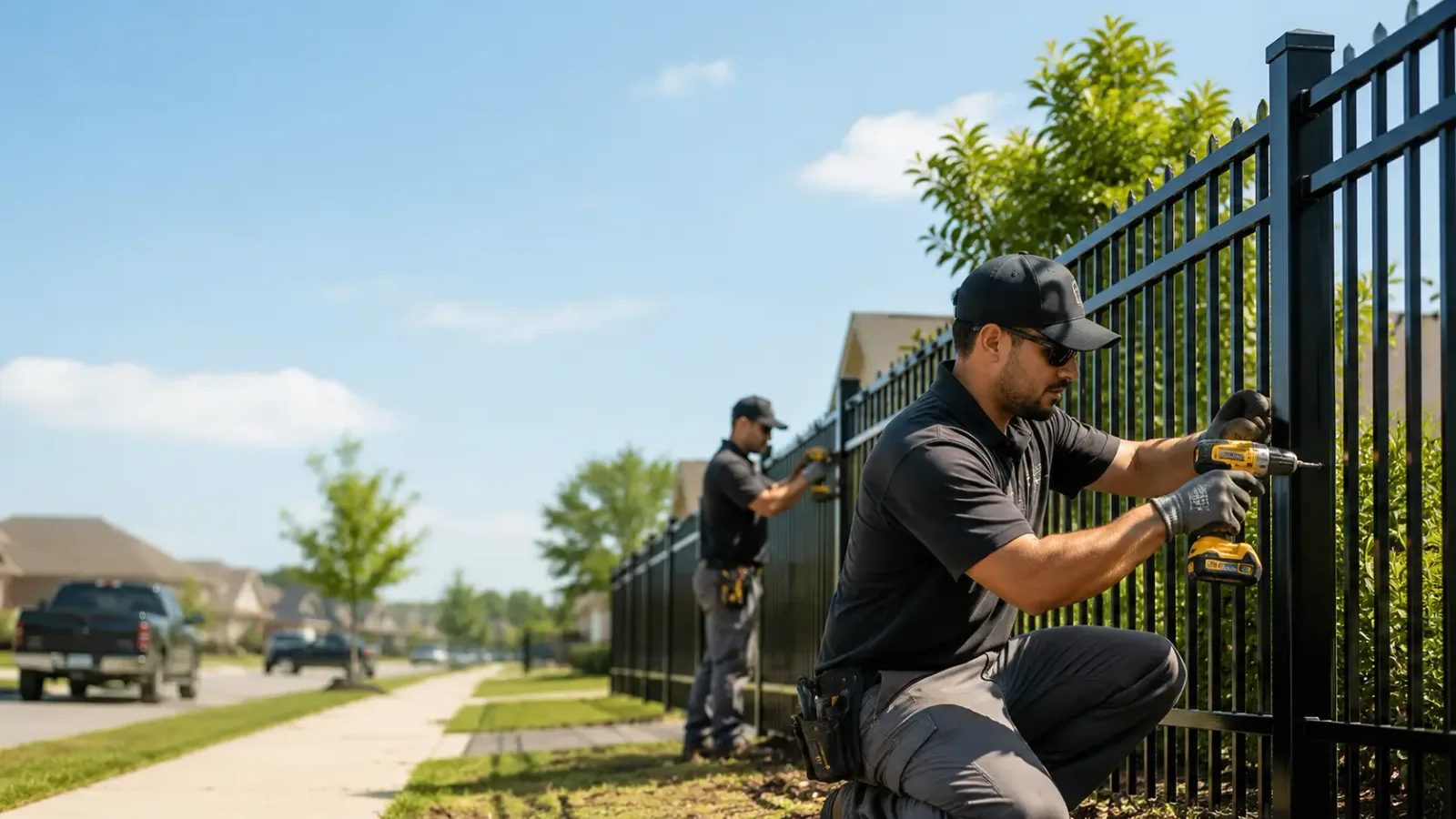 Metal Fence Installation in Prosperity, PA